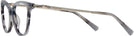 Cat Eye Grey Swarovski 5249H Single Vision Full Frame View #3