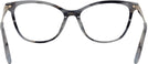 Cat Eye Grey Swarovski 5249H Single Vision Full Frame View #4