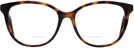 Oversized Dark Havana Swarovski 5264L Bifocal View #2