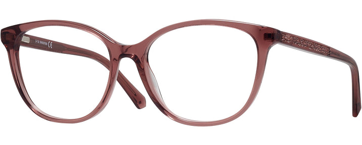 Oversized Shiny Pink Swarovski 5264L Single Vision Full Frame View #1