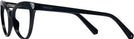 Cat Eye Shiny Black Swarovski 5268 Computer Style Progressive View #3