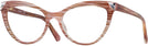 Cat Eye Pink Swarovski 5268 Computer Style Progressive View #1
