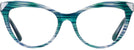Cat Eye Turquoise Swarovski 5268 Progressive No-Lines View #2