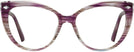 Cat Eye Violet Swarovski 5270 Computer Style Progressive View #2