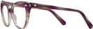 Cat Eye Violet Swarovski 5270 Single Vision Full Frame View #3