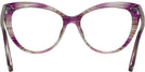 Cat Eye Violet Swarovski 5270 Single Vision Full Frame View #4