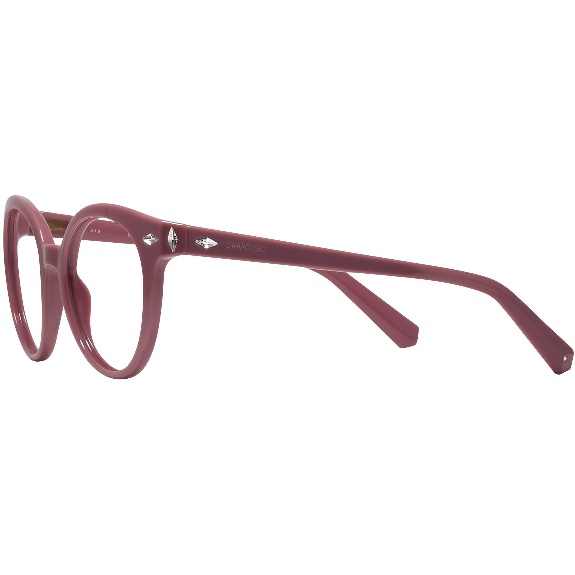 Swarovski 鏡 Shiny Pink Swarovski 5272 Single Vision Full Frame