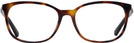 Square Dark Havana Swarovski 5300 Computer Style Progressive View #2