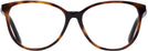 Oversized,Round,Wayfarer Dark Havana Swarovski 5301 Computer Style Progressive View #2