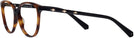 Oversized,Round,Wayfarer Dark Havana Swarovski 5301 Computer Style Progressive View #3
