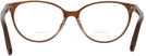 Oval Light Brown Swarovski 5302 Bifocal View #4