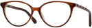 Oval Light Brown Swarovski 5302 Computer Style Progressive View #1