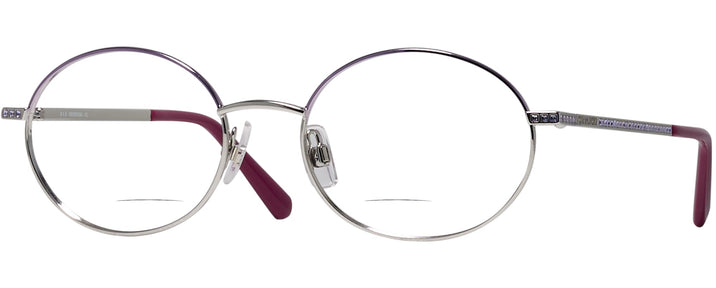 Oval Grey &amp; Brown Havana Swarovski 5335 Bifocal View #1