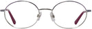 Oval Shiny Palladium Swarovski 5335 Progressive No-Lines View #2