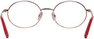 Oval Shiny Rose Gold Swarovski 5335 Progressive No-Lines View #4
