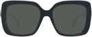 Oversized,Square Black Swarovski 6001 Progressive No-Line Reading Sunglasses View #2