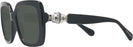 Oversized,Square Black Swarovski 6001 Progressive No-Line Reading Sunglasses View #3
