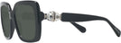Oversized,Square Black Swarovski 6001 Progressive Reading Sunglasses View #3