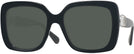 Oversized,Square Black Swarovski 6001 Progressive Reading Sunglasses View #1