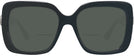 Oversized,Square Black Swarovski 6001 Bifocal Reading Sunglasses View #2