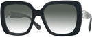 Oversized,Square Black Swarovski 6001 w/ Gradient Progressive Reading Sunglasses View #1