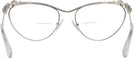 Cat Eye Silver Swarovski 7017 Bifocal View #4