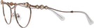 Cat Eye Brown Swarovski 7017 Bifocal View #3