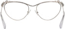 Cat Eye Silver Swarovski 7017 Computer Style Progressive View #4