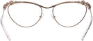 Cat Eye Brown Swarovski 7017 Computer Style Progressive View #4