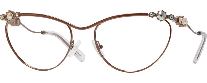 Cat Eye Swarovski 7017 Single Vision Full Frame View #1