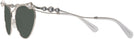 Cat Eye Silver Swarovski 7017 Progressive No-Line Reading Sunglasses View #3
