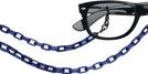 Other Transparent Blue Small Oval Chain View #3