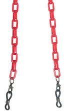 Other Transparent Red Small Oval Chain View #2