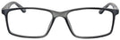 Rectangle Matte Dark Grey Clear Sighted Single Vision Full Frame View #2