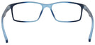 Rectangle Matte Blue Clear Sighted Single Vision Full Frame View #4