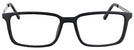 Rectangle Matte Black Twenty Twenty Single Vision Full Frame View #2