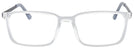 Rectangle Matte Crystal Twenty Twenty Single Vision Full Frame View #2