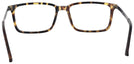 Rectangle Matte Tortoise Twenty Twenty Single Vision Full Frame View #4