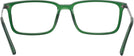Rectangle Matte Green Twenty Twenty Single Vision Full Frame View #4