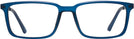 Rectangle Matte Blue Twenty Twenty Single Vision Full Frame View #2