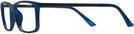 Rectangle Matte Blue Twenty Twenty Single Vision Full Frame View #3