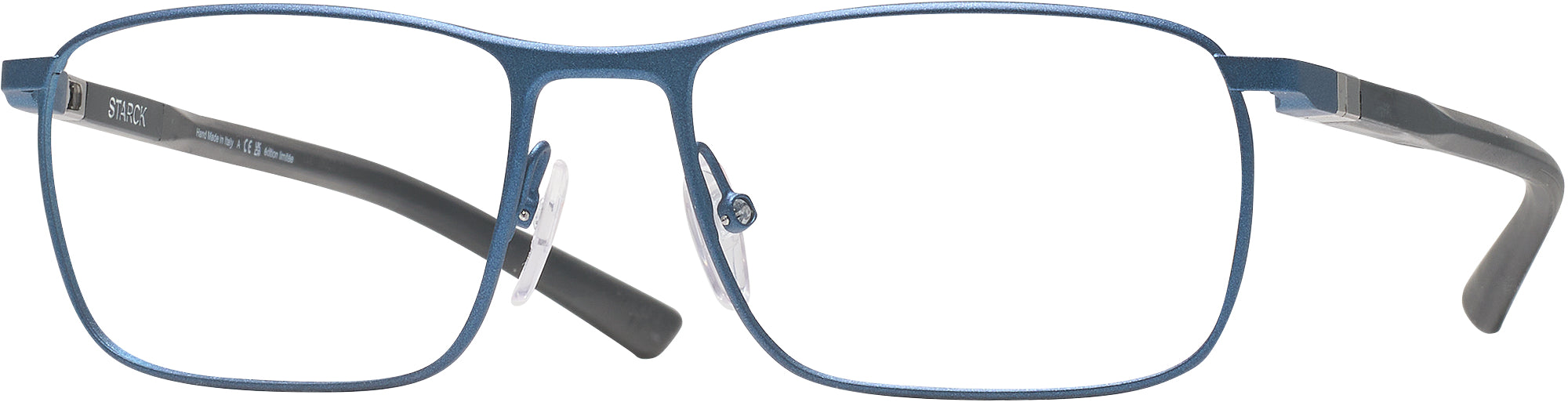 Rectangle Blue Starck SH2039 Single Vision Full Frame View #1
