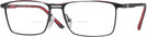 Rectangle Black/red Starck SH2066 Bifocal View #1