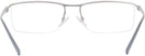 Rectangle Titanium/grey Starck SH2067T Single Vision Full Frame View #4