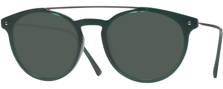Round,Aviator Green Starck SH3068 Progressive Reading Sunglasses View #1