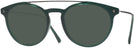 Round,Aviator Green Starck SH3068 Progressive Reading Sunglasses View #1