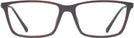 Square Red Starck SH3080 Progressive No-Lines View #2