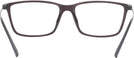 Square Red Starck SH3080 Progressive No-Lines View #4