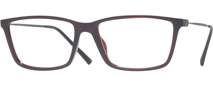 Square Red Starck SH3080 Single Vision Full Frame View #1