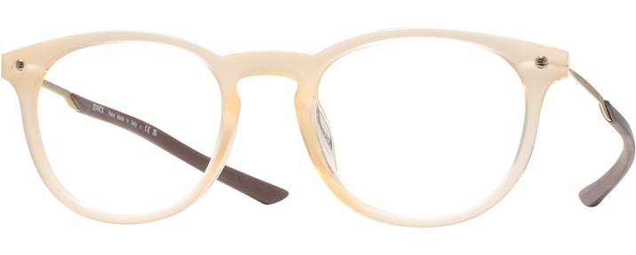 Round Transparent Chamois Starck SH3085 Single Vision Full Frame View #1